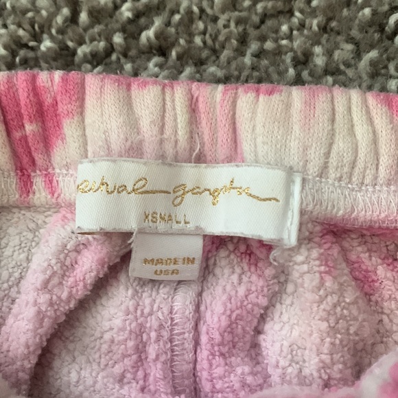 Spiritual Gangster pink tie dye jogger sweatpants - Picture 2 of 2